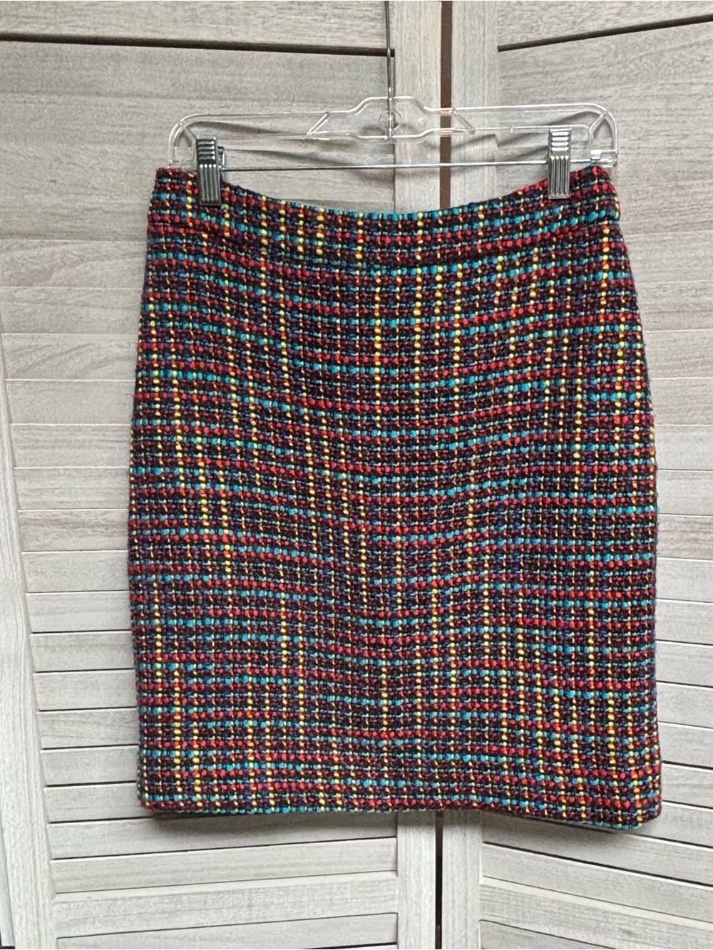 Kate Spade NEW Womens Pencil
Skirt Size 6 Colorful Tweed